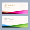 Gift certificate, voucher, gift card or cash coupon template