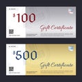 Gift certificate, voucher, coupon template