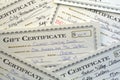 Gift Certificates