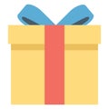 Gift Color Vector icon Easily modify or edit