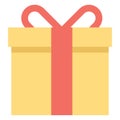 Gift Color Vector icon Easily modify or edit