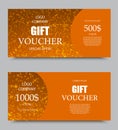 Gift company voucher template