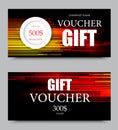 Gift company voucher template