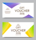 Gift company voucher template