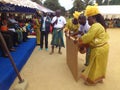 GIFT GIVING CEREMONY POLITICAL AUTHORITIES IN COTE D'IVOIRE