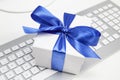 Gift on keyboard