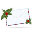 Gift letter with Christmas berry