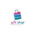 Gift Logo Template vector icon. Royalty Free Stock Photo