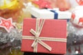 Gift packages for merry christmas festivity