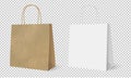 Gift Paper Bags Set Isolated Transparent background Royalty Free Stock Photo