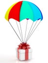 Gift and parachute