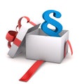 Gift Paragraph Royalty Free Stock Photo