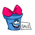 Gift sales promotion sale cartoon