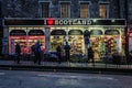 Gift shop in Edinburgh, Scotland Royalty Free Stock Photo