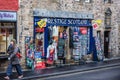 Gift shop in Edinburghh, Scotland