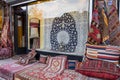 Gift shop. Persian shop. Oriental carpet. Istanbul Royalty Free Stock Photo