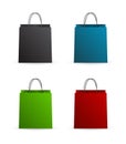 Gift shopping bag 3d icon Royalty Free Stock Photo