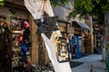 Gift shops in the Coptic district of old Cairo