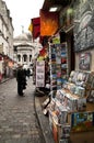Gift shops on the way to Sacre Coeur in Montmartre.