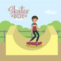 Gift for Skaters Illustration Vector Art Logo