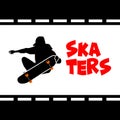 Gift for Skaters Illustration Vector Art Logo