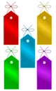 Gift tags Royalty Free Stock Photo