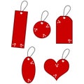 Gift tags illustration