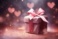 gift Valentine Day background