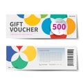 Gift voucher discount template design