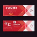 Gift Voucher Premier Color, Ribbons.