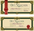 Gift Voucher with Seal Royal Green
