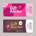 Gift voucher template