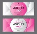 Gift Voucher template, Special Voucher, Sale banner, coupon design,ticket, Horizontal layout, discount cards, headers, website