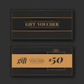 Gift voucher template