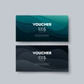 Gift voucher templates.