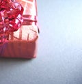 Gift wrapped present Royalty Free Stock Photo