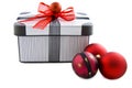 Gift xmas box Royalty Free Stock Photo
