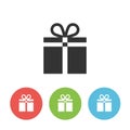 Giftbox single icon
