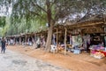 Gifts shops the Heritage folk village in Abu Dhabi, United Arab Emirates