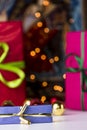 Gifts and twinkles Royalty Free Stock Photo