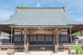 Enkoji Temple at Hida Furukawa Old Town. a famous historic site in Hida, Gifu, Japan