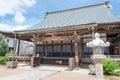 Enkoji Temple at Hida Furukawa Old Town. a famous historic site in Hida, Gifu, Japan