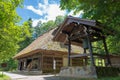 Hida Folk Village. a famous open-air museum and historic site in Takayama, Gifu, Japan