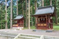 Keta Wakamiya Shrine. a famous historic site in Hida, Gifu, Japan Royalty Free Stock Photo