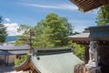 Sakurayama Hachimangu shrine. a famous historic site in Takayama, Gifu, Japan