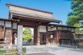 Takayama Jinya old government headquarters for Hida Province. a famous historic site in Takayama, Gifu, Japan