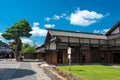 Takayama Jinya old government headquarters for Hida Province. a famous historic site in Takayama, Gifu, Japan