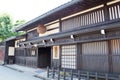 Takayama Old Town in Takayama, Gifu, Japan. a famous historic site