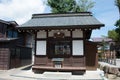 Tomb of Kaison-Shonin Shonin-Zuka at Hida Furukawa Old Town. a famous historic site in Hida, Gifu, Royalty Free Stock Photo