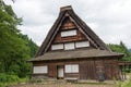 Gasshozukuri Minkaen Outdoor Museum in Shirakawago, Gifu, Japan. a famous historic site